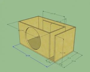 Как правильно сделать короб для сабвуфера?