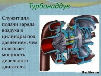 Как определить работу турбины на дизельном двигателе?