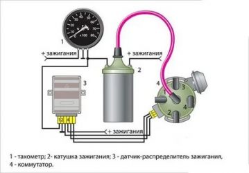 Как подключить тахометр на инжекторный двигатель?