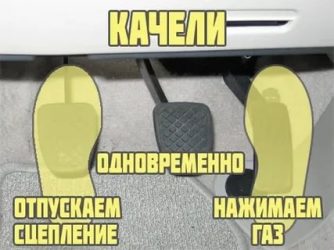 Как правильно трогаться на механике?