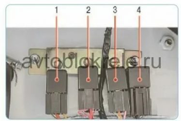 Реле бензонасоса газель 4216 где находится?