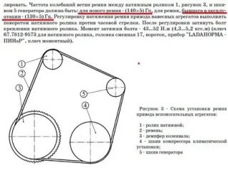 Как правильно натянуть ремень генератора на приоре?