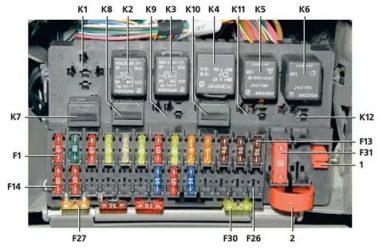 Предохранитель прикуривателя калина 1 где находится?