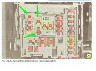 Предохранитель на магнитолу шевроле круз где находится?