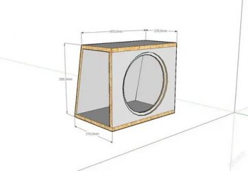 Как правильно сделать короб для сабвуфера?