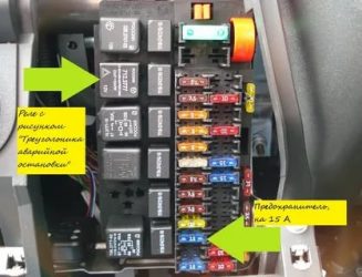 Реле стартера Лада гранта где находится?