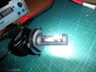 Как правильно поставить led лампы h4?