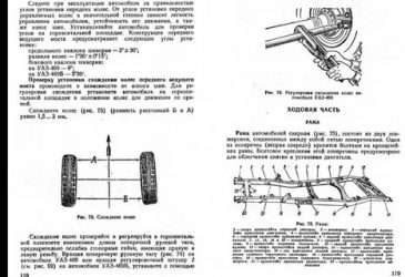 Как отрегулировать схождение передних колес на УАЗ?
