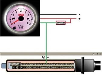 Как подключить тахометр на инжекторный двигатель?