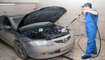 как правильно мыть двигатель автомобиля керхером самому